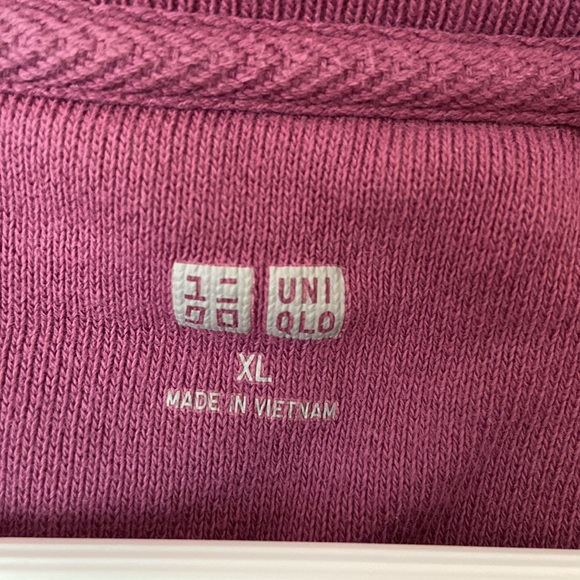 UniQlo purple sweatshirt - Picture 3 of 4